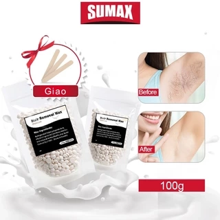 Sáp wax lông SUMAX cao cấp cho lông nách/ lông chân siêu dính 100g