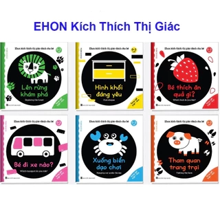 Sách - Bộ Ehon kích thích thị giác dành cho bé 0-3 tuổi (bìa cứng chống thấm nước)