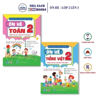Sách - Combo Ôn Hè Toán và Tiếng Việt 3 - Chương Trình Mới - Dành cho học sinh lớp 3 lên 4 (2 cuốn)