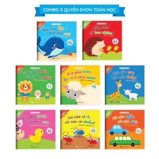 Sách - Ehon Toán Học Đầu Đời Cho Bé 0-3 Tuổi - Song Ngữ Việt Anh