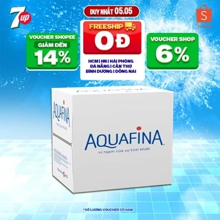 [HOT-CHỈ 96K]Thùng 4 Chai Nước tinh khiết Aquafina (5L/chai)