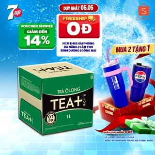 Thùng 12 Chai Trà Ô long Tea+ (1000ml/chai)