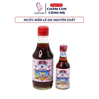 Nước mắm Lê Gia nguyên chất cho bé 200ml