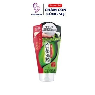 Sữa rửa mặt trà xanh cho da dầu mụn Rohto Shirochasou Nhật Bản 120g