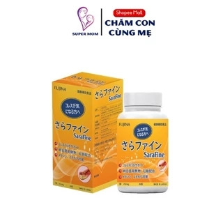 Viên hỗ trợ giảm mỡ máu SaraFine Nhật Bản 80 viên, giúp giảm tình trạng gan nhiễm mỡ