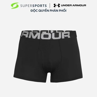 Đồ Lót Nam Under Armour Charged Cotton® 3" Boxerjock® - Đen  - 1363616-001