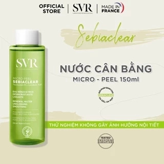 HANNAH x SVR Nước cân bằng da dành cho da dầu, mụn SVR SEBIACLEAR MICRO-PEEL 150ml