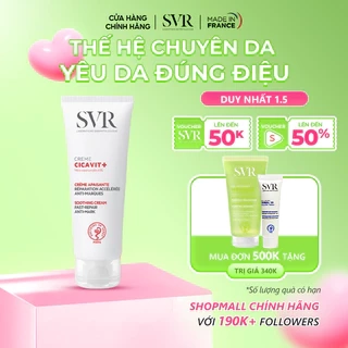 Kem dưỡng và làm dịu da dành cho da nứt nẻ, mẫn đỏ SVR CICAVIT+ Crème 40ml