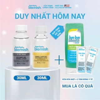 Combo
Chấm mụn tro núi lửa dành cho mụn trắng, sưng đỏ và Chấm mụn Vitamin C dành cho da mụn thâm 30ml