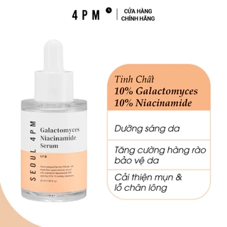 Tinh Chất Dưỡng Sáng, Tăng Cường Hàng Rào Bảo Vệ Da 10% Galactomyces +10% Niacinamide 4PM Galactomyces Niacinamide Serum