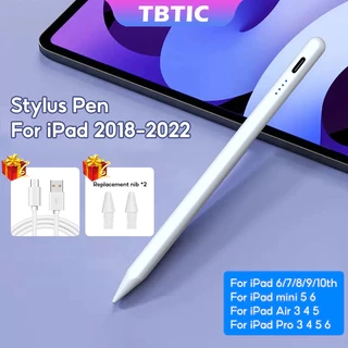 Bút cảm ứng TBTIC thích hợp cho iPad Air 5 10 Pro 12.9 11 4 3 9 8 7 6 Mini 6 5 Gen 2022 2021 2020 2019 2018