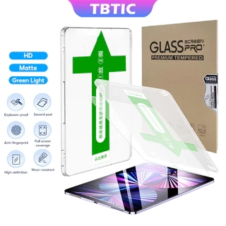 Kính Cường Lực TBTIC Cho iPad Air 7 M3 2025 6 10.9 5th 4th Pro 11 2024 Mini 3th 11th A16 10th 9th 8th 7th 6th Gen 5 4 10.5 10.2 9.7 Bảo Vệ Màn Hình Ánh Sáng Xanh Mờ Dễ Dàng Lắp Đặt