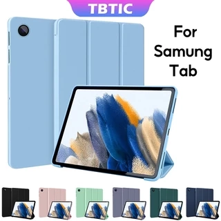 TBTIC Cho Samsung Galaxy Tab S10 S9 FE S6 Lite 10.4 P620 P610 P615 P613 P619 A9 Plus A7 Lite 8.7 T225 10.4 T500 A8 10.5 X200 S7 11 T870 T875 S8 11 X700 Bao Da Lật
