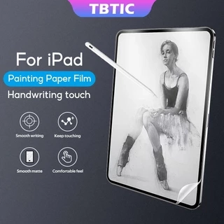 Tbtic Matte Paperlike Bảo Vệ Màn Hình Cho iPad Air 7 M3 2025 Pro 11 13 2024 10 9 Air 5 4 Mini 6 8 7 3 Pro 12.9 11 10.9 10.5 10.2 9.7