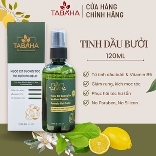 Nước Xịt Dưỡng Tóc Tinh Dầu Vỏ Bưởi Pomelo Tabaha - Bộ 2 Chai 120mlx2