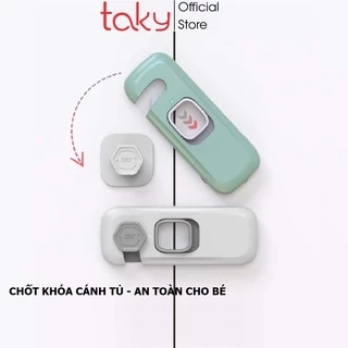 Chốt Khóa - Taky, Cánh Cửa Tủ, Phong Cách Hiện Đại, Sản Phẩm An Tâm Cho Mẹ - An Toàn Cho Em Bé, Tiện Dụng Gia Đình. 3107