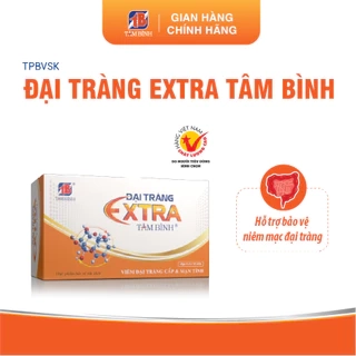 Đại tràng Extra Tâm Bình dành cho người đại tràng cấp và mãn tính hộp 5 vỉ x 12 viên