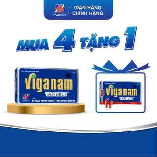 Viganam Tâm Bình - Hỗ trợ tăng cường sinh lý nam, tăng testosterone, sức khỏe nam giới, giảm tiểu đêm