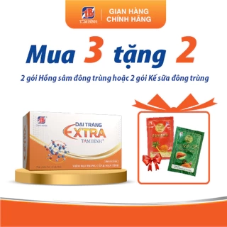 Combo 03 hộp Đại tràng Extra Tâm Bình - Hỗ trợ giảm các triệu chứng của viêm đại tràng, bảo vệ niêm mạc đại tràng