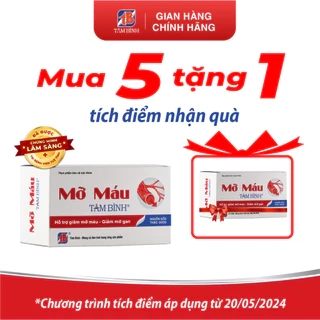 Mỡ Máu Tâm Bình - Hỗ trợ giảm mỡ máu, giảm mỡ gan
