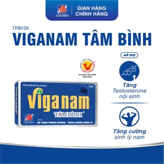 Viganam Tâm Bình - Hộp 60v hỗ trợ tăng cường sinh lý