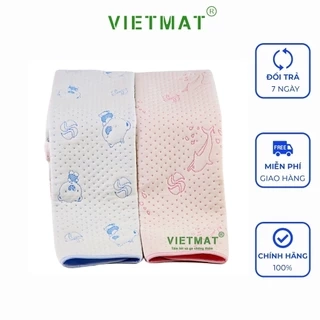 2 chiếc size 50x70cm tấm lót chống thấm cho bé Vietmat mềm êm, thoáng mát, không nóng bí lưng