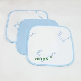 6 tấm 30x30cm miếng lót chống thấm cho bé Vietmat lót mông mềm mịn chống thấm tuyệt đối, giặt máy