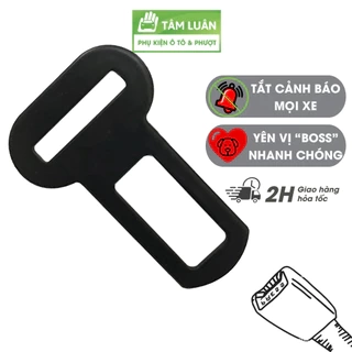 Chốt cài dây an toàn giữ thú cưng, tắt chuông cảnh báo, thiết kế gọn dùng cho mọi loại xe, phụ kiện oto Tâm Luân