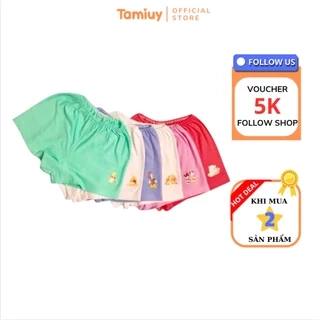 Quần Chip Đùi Bé Gái Tamiuy Chất Liệu Cao Cấp Thoáng Mát Size Trung Set 3 Cái