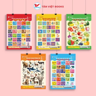 Combo 5 Bảng Âm Thanh Vui Nhộn - Nhiều Chủ Đề