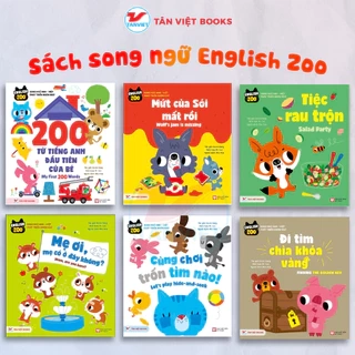 Sách - Bộ sách song ngữ English Zoo