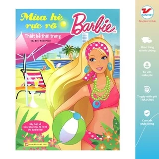 Sách Ghép Hình Barbie Thủ Công Dựng Hình Thời Trang Ngôi Sao Ca Nhạc