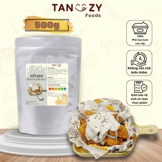 Xốt Kem Hành Phô Mai Creamy Tanzy Foods 500g phủ gà rán , đồ chiên, nướng ...