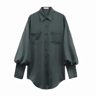 Áo sơ mi tay phồng form rộng - TATICHU Alfed Shirt