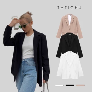 TATICHU - Áo Blazer form rộng - Dad Blazer