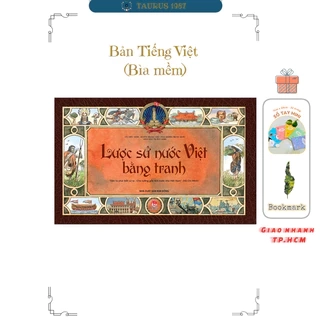 Sách Lược Sử Nước Việt Bằng Tranh (Bìa mềm - Bản Tiếng Việt)