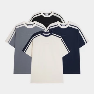 Áo Thun Teelab Sporty Side-Line Tshirt Vải Waffle Unisex Form Oversize Local Brand TS257