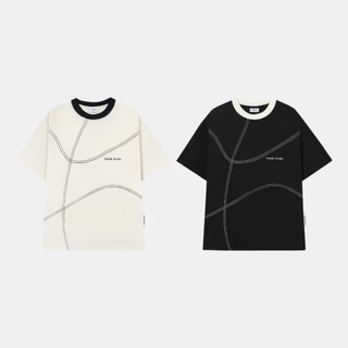 Áo Thun Teelab Wavy Line T-Shirt Unisex Form Oversize Local Brand TS198