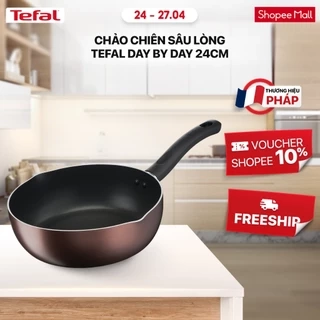 Chảo chiên sâu lồng Tefal Day By Day 24cm