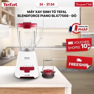 Máy xay sinh tố Tefal Blendforce Piano BL477566 - Đỏ