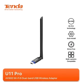 Bộ Chuyển Đổi USB WiFi Tenda U10 chuẩn AC tốc độ 650Mbps - Hàng Chính Hãng