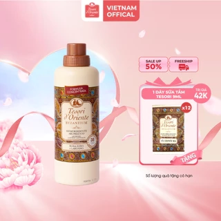 Nước xả vải Tesori d’Oriente 760ml hương nước hoa nhập khẩu Ý làm mềm quần áo lưu hương đến 8h