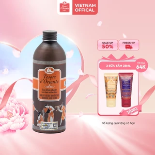 Sữa tắm nước hoa Ý Tesori d'Oriente chính hãng 500ml hương thơm lưu trữ cả ngày kèm vòi