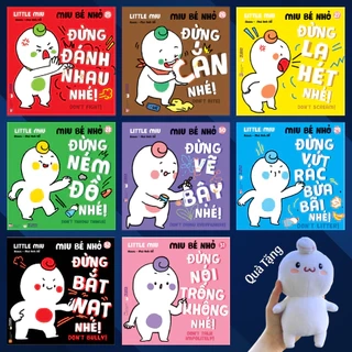 Sách - Miu bé nhỏ - Miu tự lập - Tặng ngay 1 bạn Miu nhồi bông xinh xắn