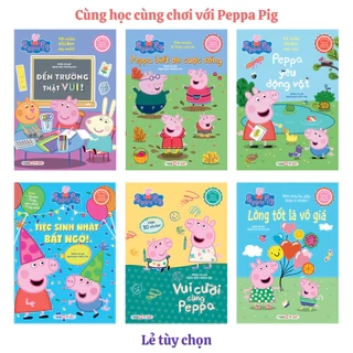Sách tương tác - Cùng học cùng chơi với Peppa Pig (lẻ tùy chọn)