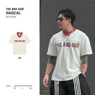 Áo Thun The Bad God Rascal cổ V thời trang nam nữ cotton thoáng mát