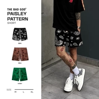 Quần short The Bad God Paisley Pattern