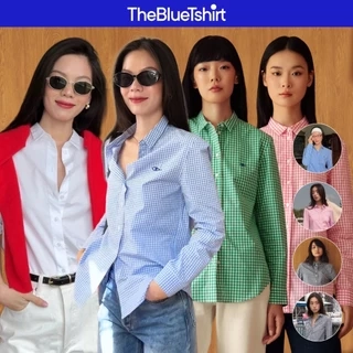 TheBlueTshirt - Áo sơ mi tay dài phom regular nữ - The A Classic Shirt - Women