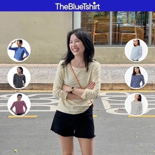 TheBlueTshirt - Áo thun tay dài, cổ thuyền, phom regular cho nữ - The Lifetime T - Women