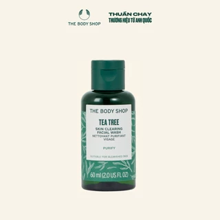 Sữa Rửa Mặt Tea Tree Skin Clearing Facial Wash 60ML The Body Shop
